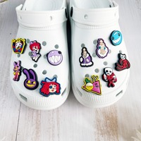 Nouvelles figurines magiques HY, accessoires de chaussures en PVC pour sabots, fleurs décoratives, boucles de chaussures, accessoires de chaussures DIY amovibles, décorations pour sabots