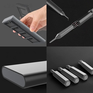 HONGYI Kit Alat Obeng Komputer Multi Kecil, Sekrup Mini Magnetik, Kit Presisi Saku Perbaikan Telepon 25 Dalam 1 - Product Image 6
