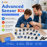 Kit de Iniciación Zetok AK03 R3, Kit de Electrónica Programable para Proyectos Escolares STEM, DIY, con Todos los Componentes