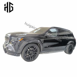 Facelift a Msy Style X167 Kit de carrocería para Mercedes Bens Gls <span class=keywords><strong>Maybach</strong></span>, alerón delantero de fibra de carbono, rejillas de ventilación laterales, kit de carrocería, piezas de afinación - Product Image 2