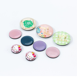 Aimant de réfrigérateur rond moderne ZOG personnalisé de haute qualité avec revêtement époxy, idéal pour remercier et exprimer sa gratitude – Vente chaude - Product Image 1