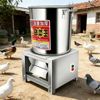 220V Mini Multifunctionele RVS Groente- & Fruitpers Elektrische Voederverwerker voor Pluimveehouderij