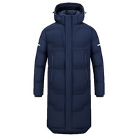 Blouson Bomber Long en Coton Personnalisable avec Logo, Résistant au Vent et Imperméable, Idéal pour les Sports de Plein Air, l'Entraînement, Chaud pour l'Hiver, Style Streetwear Fin et Tendance