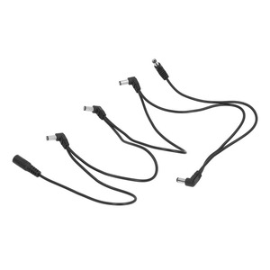 Alimentation électrique pour pédale d'effets de guitare 1 à 5, répartiteur 5 voies, prise coudée, câble d'alimentation pour pédale d'effets - Product Image 4