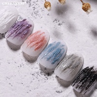 Gel de sculpture texturé pour ongles avec effet laine en relief 3D et formule de sculpture pour l'art de la manucure, vernis à ongles professionnel