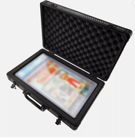 Mallette de rangement durable pour bandes dessinées avec support d'affichage personnalisable pour boîte à bac unique Support OEM/ODM