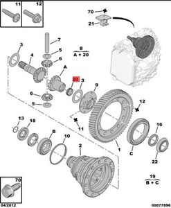 ชิ้นส่วนเครื่องยนต์311127สำหรับ C4ซีตรอง C5 C4L เปอโยต์207 208 307 308 DS3 - Product Image 2