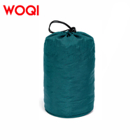 Hamac portable WOQI pour une personne, idéal pour le voyage, le camping, la randonnée, balançoire 2 places, 10 pieds, en nylon, pour la plage, les festivals, avec sac de transport