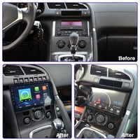 HD الوسائط المتعددة الروبوت لاعب راديو ستيريو بالسيارة GPS والملاحة carplay RDS/AM/DSP 4G لبيجو 3008 2009-15