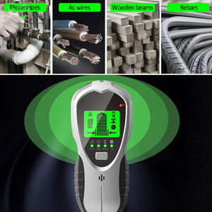 Stud Finder Scanner Escáner de pared Detector De Oro 4 en 1 Detector de alambre en vivo de metal y CA - Product Image 5