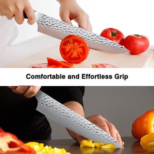 Offre Spéciale couperet <span class=keywords><strong>à</strong></span> main en acier inoxydable <span class=keywords><strong>à</strong></span> haute teneur en carbone 8 pouces couteau de chef de cuisine tranchant - Product Image 4