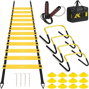 Équipement d'entraînement de vitesse : Ensemble d'échelles d'agilité pour améliorer rapidement la forme physique et la capacité de réaction - Product Image 1