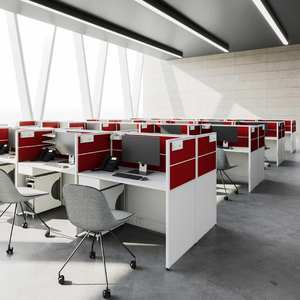 Tùy Chỉnh Hiện Đại 5-Máy Trạm Văn Phòng Bàn Gọi Trung Tâm Tủ Bảng Cho Văn Phòng Thương Mại Sử Dụng Cao Văn Phòng Chuyên Nghiệp - Product Image 5