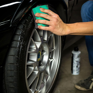 Almohadilla de Aplicación de Cera para Neumáticos de Coche, Compuesto de Cera para Neumáticos, Esponja de Espuma con Diseño Contorneado Reutilizable Grande con Wonder Wave - Product Image 6