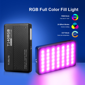 Hot T140RGB Rechargeable Poche Téléphone Portable Led Extérieur Petit Panneau Lumineux Haute Puissance RVB Lumières pour Studios - Product Image 2