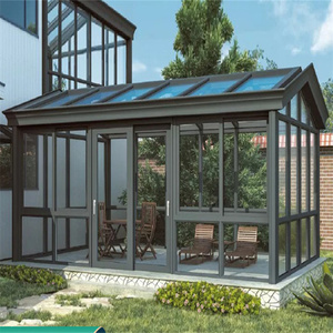 Serre commerciale <span class=keywords><strong>en</strong></span> aluminium DTOP NFRC CE ROHS pour jardin, maison de jardin, extérieur - Product Image 6