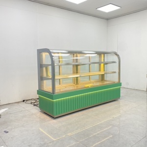 Vitrine réfrigérée pour gâteaux de haute qualité, refroidie par air, avec éclairage LED, <span class=keywords><strong>table</strong></span> de présentation, porte ouverte, technologie anti-buée - Product Image 3