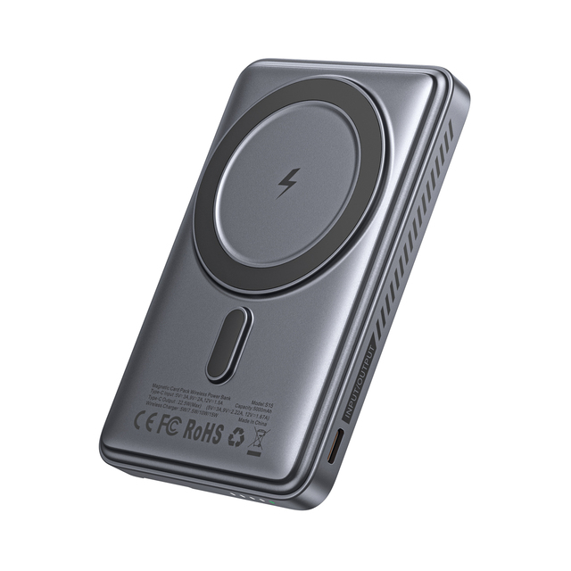 Ultra-Slim Magnetic Wireless Mag Power Bank Safe Portable Charger 25W Pd Fast Charging Battery Pack Mini Powerbank Ultra Slim