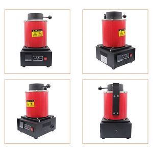 Fourneau de fusion électrique numérique pour argent, or, cuivre, aluminium, fer, avec <span class=keywords><strong>creuset</strong></span> en graphite - Product Image 3