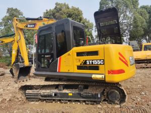 SANY SY155C original a utilisé l'excavatrice SY 155 mini excavatrice de 15 tonnes à vendre - Product Image 2