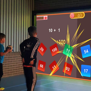 Jeu de projection murale interactif grand écran pour aire de jeux intérieure : Jeu mural interactif pour enfants : Magic Ball <span class=keywords><strong>Smash</strong></span> - Product Image 2