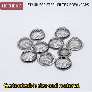 Filtro de Malha de Aço Inoxidável SUS 304 316, Tampa em Forma de Cúpula, Filtro de Malha de Aço Inoxidável - Product Image 3
