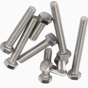 Boulons à tête hexagonale en acier inoxydable de haute qualité, résistants à la corrosion, finition zinguée, tailles personnalisées pour la construction – Vente chaude - Product Image 3