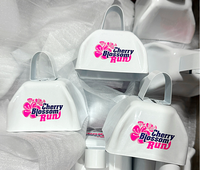 Personnalisé 3 pouces en métal Cowbell Sports Noisemaker Holiday Cheering Bells Party Cloches de vache décoratives