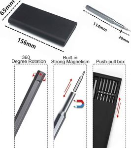 25 in 1 Precision <b>Screwdriver</b> Set with 60HRC Magnetic Bits for Xiaomi Mijia Home & Mobile Repair Tools Kit - Product Image 3