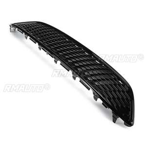 Grille de calandre centrale en nid d'abeille noire pour pare-chocs avant de voiture, compatible avec Ford Focus Mk3 2015 2016 2017 - Product Image 5