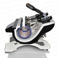 Presse à chaud semi-automatique à double station pour sublimation sur tasses et mugs – Nouveauté