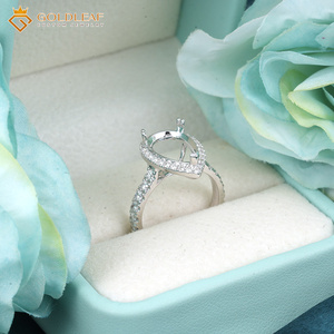 Anillo de Boda Unisex Personalizado Goldleaf, Oro de 14K, Corte Redondo, Diamante Cultivado en Laboratorio DEF VVS-VS, Certificado IGI, Anillo de Compromiso - Product Image 5