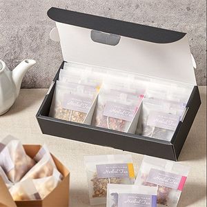 DHP fabbrica cina produttore prezzo all'ingrosso su ordinazione cartone di carta Eco Friendly cartone ondulato confezione regalo per bustina di tè - Product Image 1