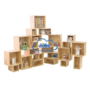 Meubles de nurserie modernes, étagère à livres pour enfants, bois écologique pour l'école et le salon - Product Image 5