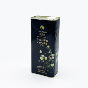 Latas Rectangulares de Hojalata de Grado Alimenticio de 1.6L para Aceite de Oliva, con Impresión Offset y Logotipo Personalizado para Almacenamiento de Aceite de Camelia - Product Image 2