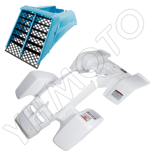 Kit de Carrocería de Plástico Blanco para ATV con Rejilla de Radiador Azul para Yamaha YFZ350 Banshee 1987-2006, Piezas de Repuesto - Product Image 2