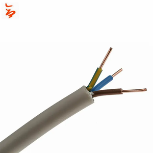 موصل نحاسي حجم ساخن <span class=keywords><strong>NYM</strong></span> كابل كهربائي 3x1.3 x x x x mm عزل بولي كلوريد الفينيل - Product Image 2