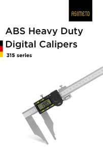 Calibrador digital de alta resistencia Asimeto ABS con ajuste de precisión 0-300mm 0-500mm 0-600mm 0-800mm 0-1000mm serie 315 - Product Image 2