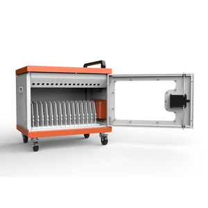 Compact <b>Tablet</b> Charging Cabinet with Multiple Slots Modern Customizable Portable Ideal for Office Malls Schools and Hospitals - Product Image 3