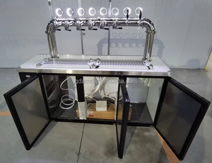 Distributeur de bière à <span class=keywords><strong>8</strong></span> robinets, kegerateurs pour bière avec baril de 1/6 - Product Image 5