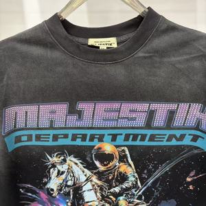 Camisetas de Alta Calidad con Estampado Gráfico, Camisetas de Diseño con Lavado Diamante, Ropa de Diseñador, Camiseta Majestik para Hombre - Product Image 5