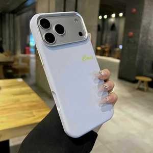 <span class=keywords><strong>เคส</strong></span>ซิลิโคนเหลวแม่เหล็กสุดหรู พร้อมวงแหวนโลหะป้องกันกล้อง ลายจุด 3 มิติ  สำหรับ iPhone 13 14 15 16 17 Pro Max - Product Image 4