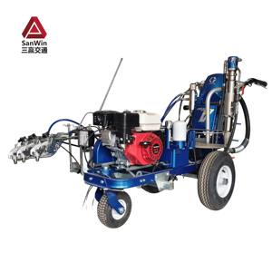 <span class=keywords><strong>Equipo</strong></span> de Señalización Vial Automático de 24L con Bomba Hidráulica de Doble Pistón y Cuatro Pistolas de Pulverización en Frío - Product Image 1