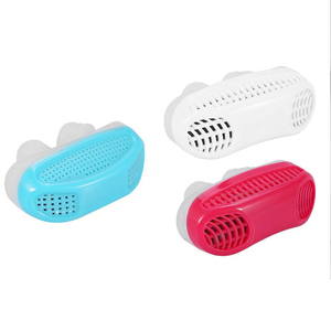 Dilatateur nasal anti-ronflement Dispositif d'apnée du sommeil Contrôle du ronflement 2 en 1 Filtration de l'air Évents nasaux - Product Image 3