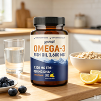Dropshipping Capsules d'huile de poisson OMEGA 3, Complément alimentaire et de santé à base de plantes