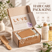 Boîte d'expédition personnalisée en carton kraft, prête à l'emploi, avec impression intérieure décorative et dimensions flexibles pour coffrets cadeaux – Vente en gros usine