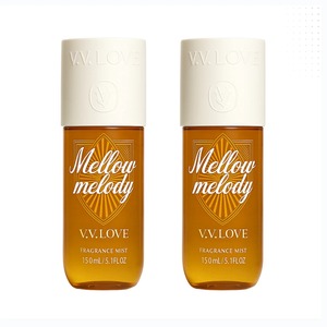 2*150ml Vv Love - Mellow Melody - Bruma Perfumada para Mujer, Fragancia Floral Suave y Duradera, Splash Corporal - Product Image 1
