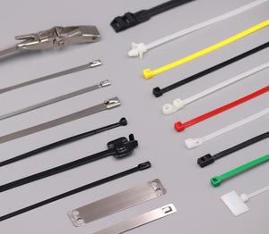 Factory高品質耐熱調節可能なプラスチック製ロックtyラップホルダーoemケーブルネクタイ3.5*120 - Product Image 6