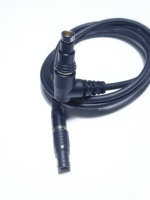 Connecteurs circulaires M12 Câble de blindage mâle femelle avec connecteur de moule à angle droit 3pin 4pin 5pin 6pin 8pin 12pin 17pin PVC PUR
