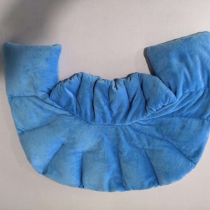 Almohadilla térmica para el cuello con forma de U, apta para microondas, con semillas de lino, talla única - Product Image 4